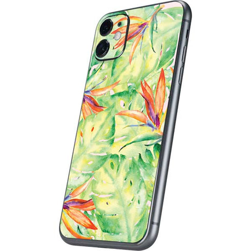 Floral Tropics iPhone 11 Skin