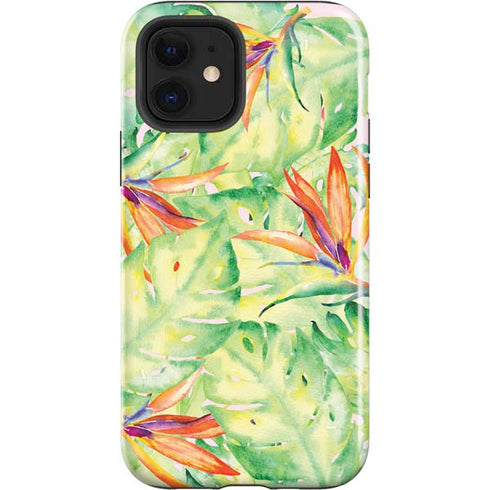 Floral Tropics iPhone 12 Impact Case