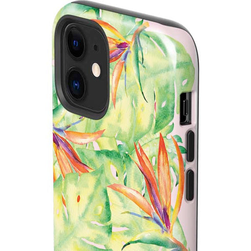Floral Tropics iPhone 12 Impact Case