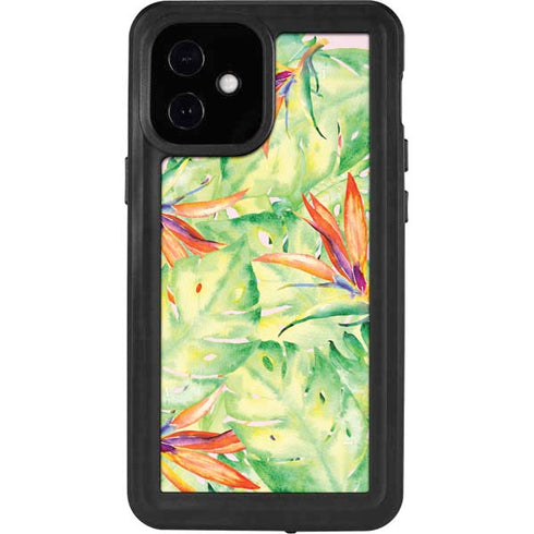 Floral Tropics iPhone 12 Mini Waterproof Case