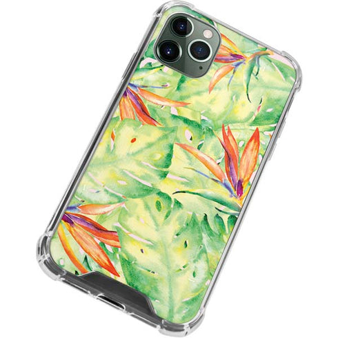 Floral Tropics iPhone 12 Pro Max Clear Case