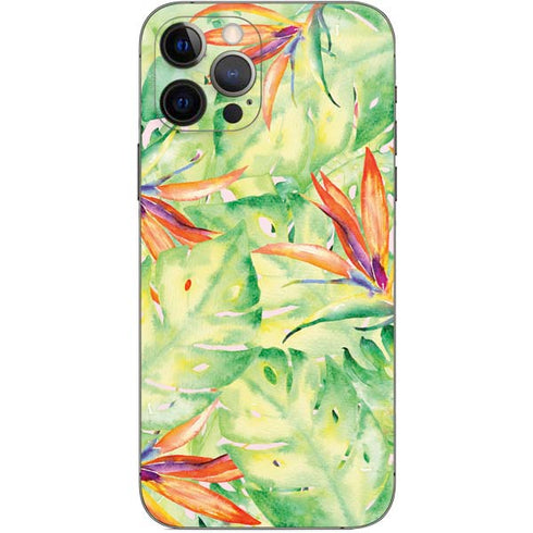 Floral Tropics iPhone 12 Pro Skin