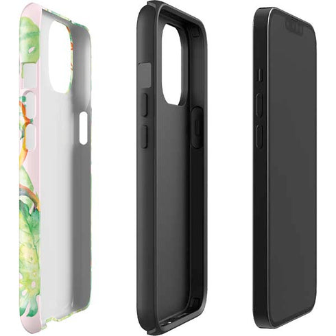 Floral Tropics iPhone 15 Plus Impact Case