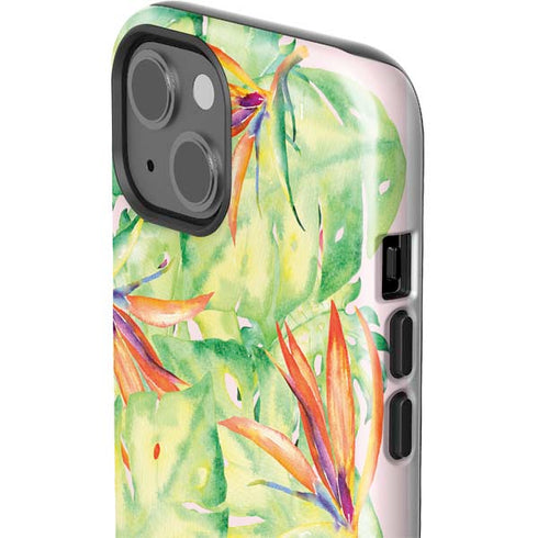 Floral Tropics iPhone 15 Impact Case