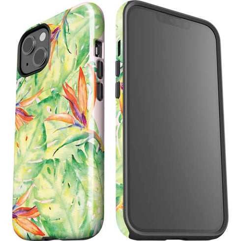 Floral Tropics iPhone 15 Impact Case