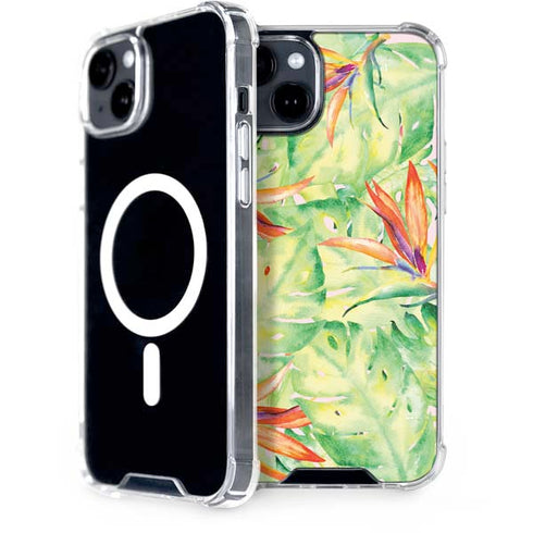 Floral Tropics iPhone 15 Plus MagSafe Case
