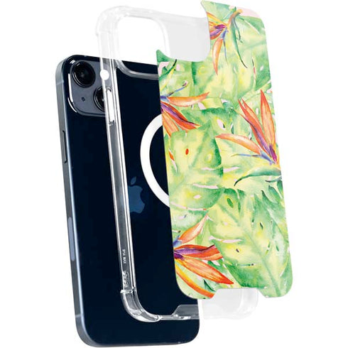 Floral Tropics iPhone 15 Plus MagSafe Case