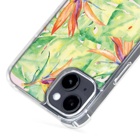 Floral Tropics iPhone 15 Plus MagSafe Case