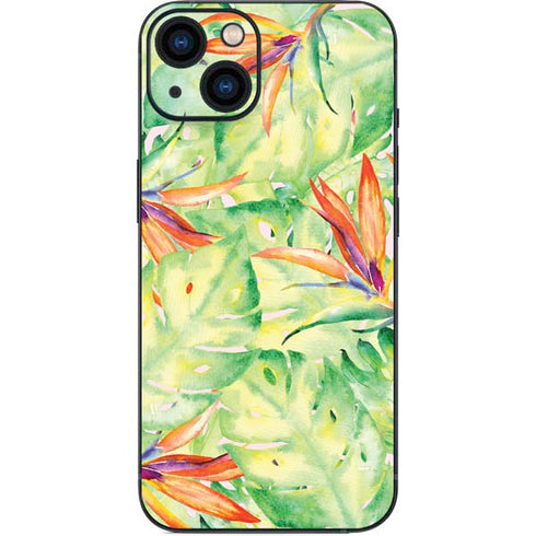 Floral Tropics iPhone 14 Plus Skin