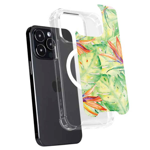 Floral Tropics iPhone 15 Pro MagSafe Case