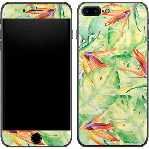 Floral Tropics iPhone 8 Plus Skin
