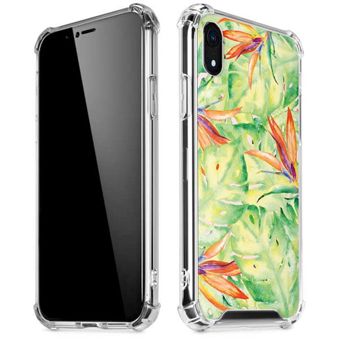 Floral Tropics iPhone XR Clear Case