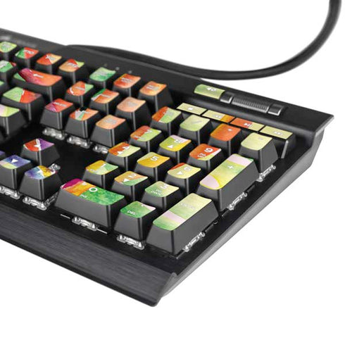 Floral Tropics K95 RGB PLATINUM Mechanical Gaming Keyboard Skin