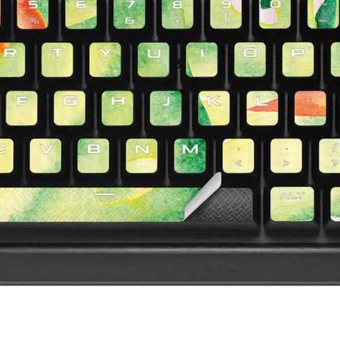 Floral Tropics K95 RGB PLATINUM Mechanical Gaming Keyboard Skin