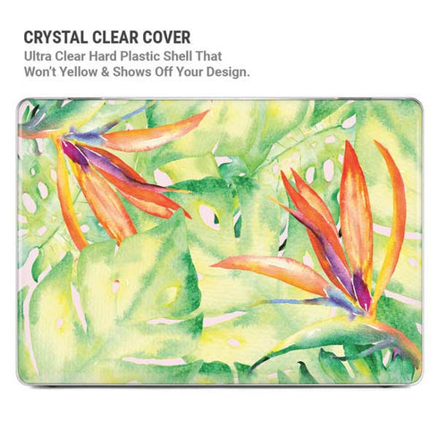 Floral Tropics MacBook Pro 16in (2021-25) Case plus Skin