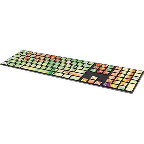 Floral Tropics Magic Keyboard with Numeric Keypad Skin