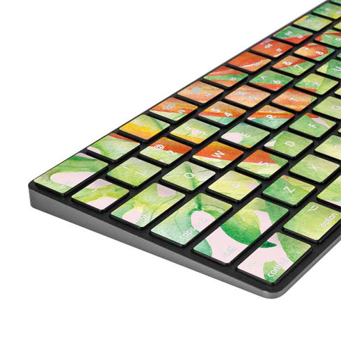 Floral Tropics Magic Keyboard with Numeric Keypad Skin