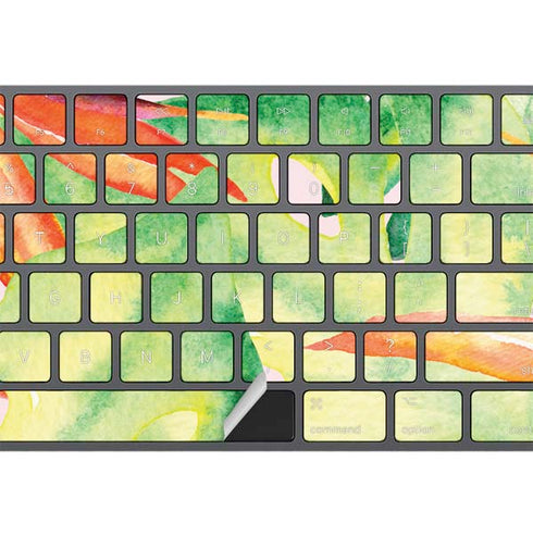 Floral Tropics Magic Keyboard with Numeric Keypad Skin