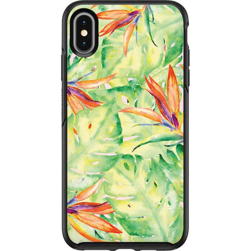 Floral Tropics Otterbox Symmetry iPhone Skin