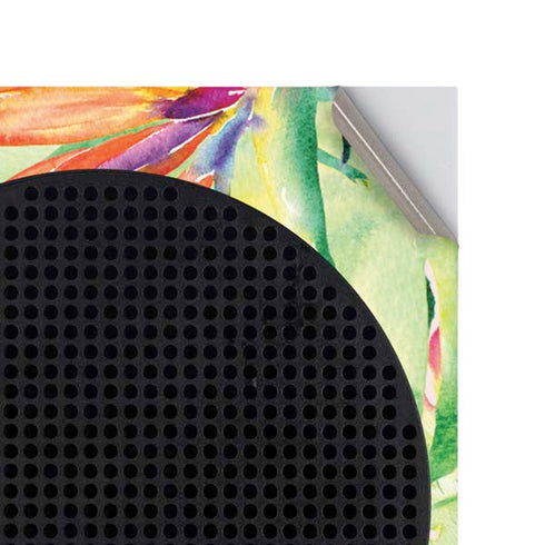 Floral Tropics Xbox Series S Console Skin