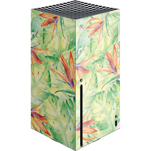 Floral Tropics Xbox Series X Console Skin
