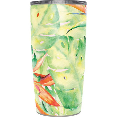 Floral Tropics Yeti 20oz Tumbler Skin
