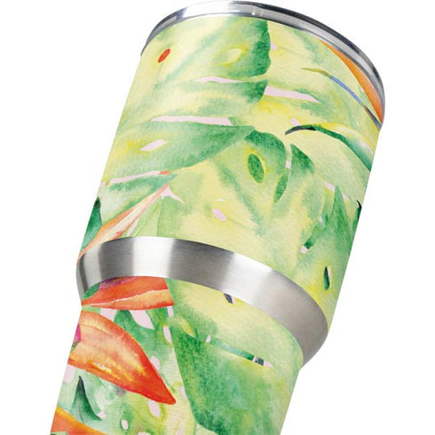 Floral Tropics Yeti 30oz Rambler Tumbler Skin