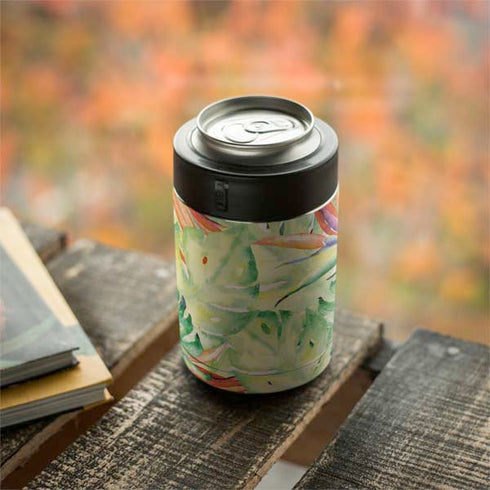 Floral Tropics Yeti Colster Can Insulator Skin