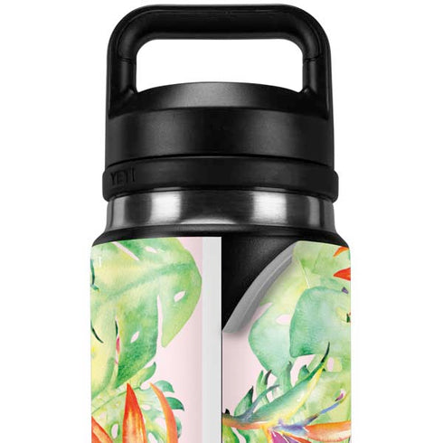 Floral Tropics YETI Rambler 26oz Bottle Skin