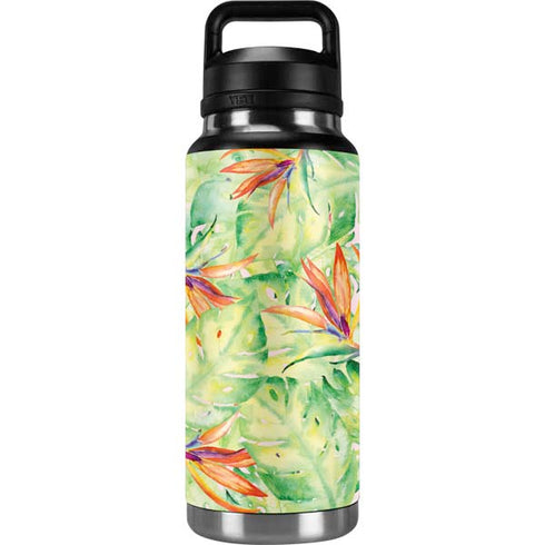 Floral Tropics YETI Rambler 36oz Bottle Skin