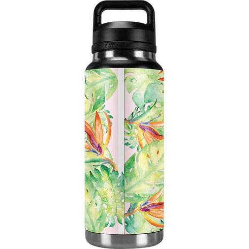Floral Tropics YETI Rambler 36oz Bottle Skin