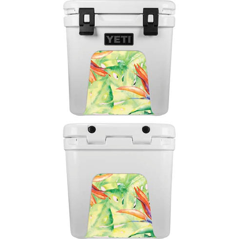 Floral Tropics YETI Roadie 24 Hard Cooler Skin