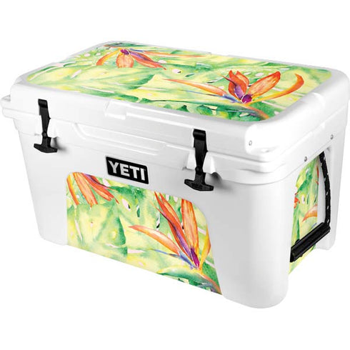 Floral Tropics YETI Tundra 45 Hard Cooler Skin