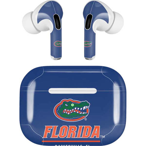 University of Florida Gainesville Est 1853 Blue AirPods Pro 2nd Gen Skin