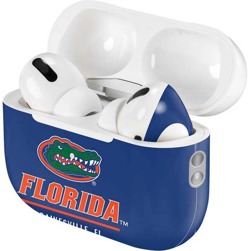 University of Florida Gainesville Est 1853 Blue AirPods Pro 2nd Gen Skin