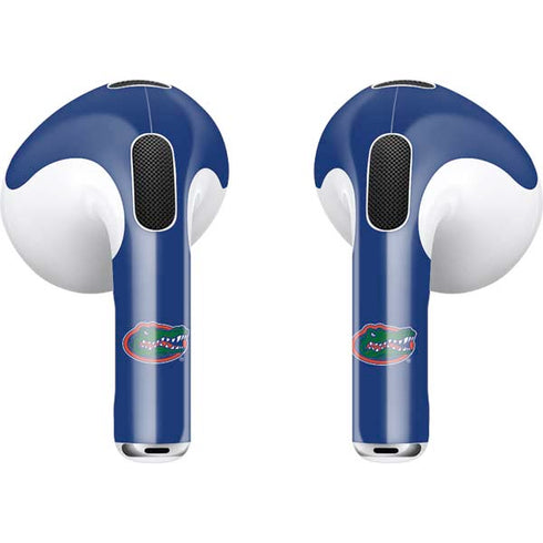 University of Florida Gainesville Est 1853 Blue Apple AirPods (3rd Gen 2021) Skin