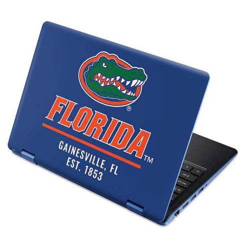 University of Florida Gainesville Est 1853 Blue Aspire R11 11.6in Skin