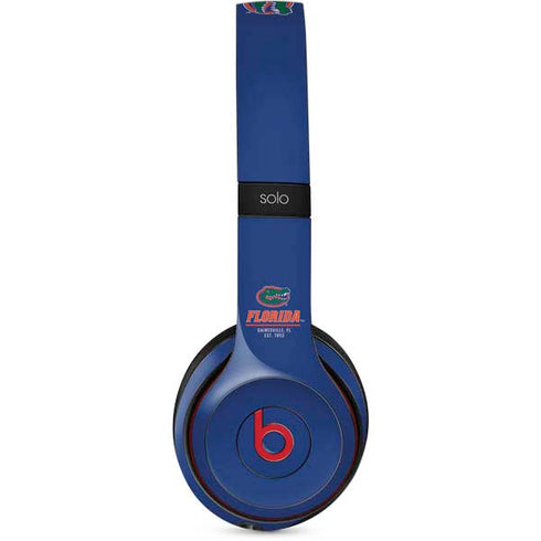 University of Florida Gainesville Est 1853 Blue Beats Solo 2 Wireless Skin