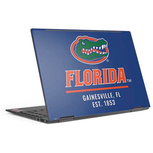 University of Florida Gainesville Est 1853 Blue HP Envy Skin