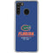 University of Florida Gainesville Est 1853 Blue Galaxy A21 Clear Case
