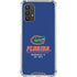 University of Florida Gainesville Est 1853 Blue Galaxy A32 5G Clear Case
