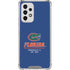 University of Florida Gainesville Est 1853 Blue Galaxy A33 5G Clear Case