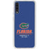 University of Florida Gainesville Est 1853 Blue Galaxy A50 Clear Case