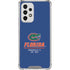 University of Florida Gainesville Est 1853 Blue Galaxy A53 5G Clear Case