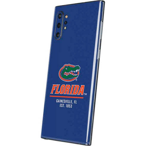 University of Florida Gainesville Est 1853 Blue Galaxy Note 10 Plus Skin