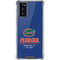 University of Florida Gainesville Est 1853 Blue Galaxy Note20 5G Clear Case