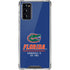 University of Florida Gainesville Est 1853 Blue Galaxy Note20 5G Clear Case