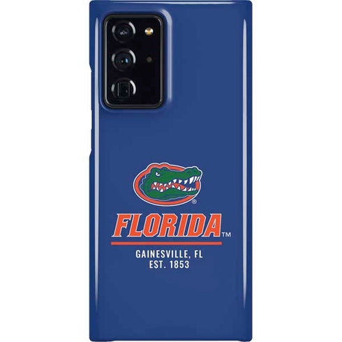 University of Florida Gainesville Est 1853 Blue Galaxy Note20 Ultra 5G Lite Case