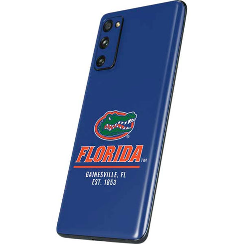 University of Florida Gainesville Est 1853 Blue Galaxy S20 Fan Edition Skin