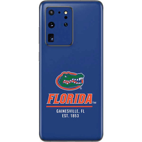 University of Florida Gainesville Est 1853 Blue Galaxy S20 Ultra 5G Skin